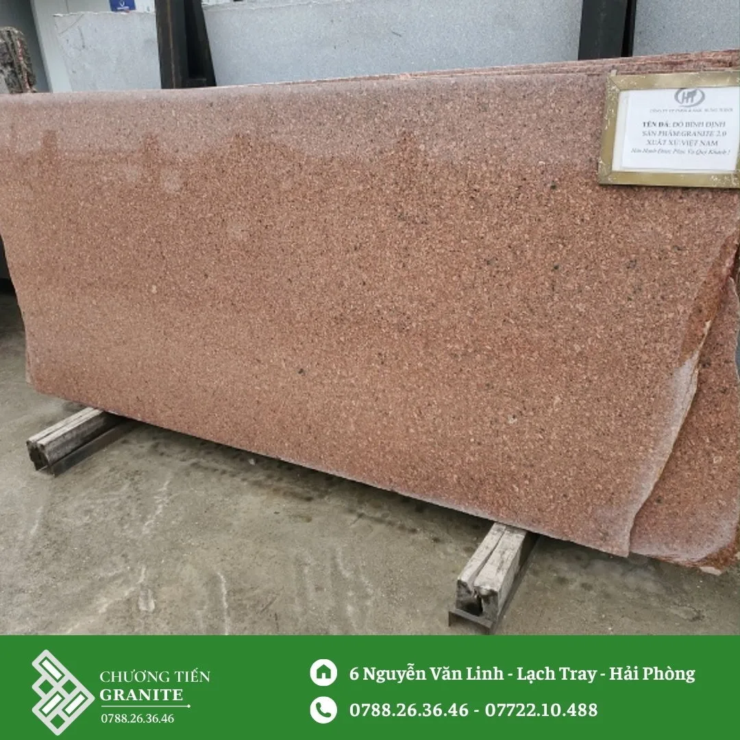 Đá Granite Đỏ Ruby Bình Định