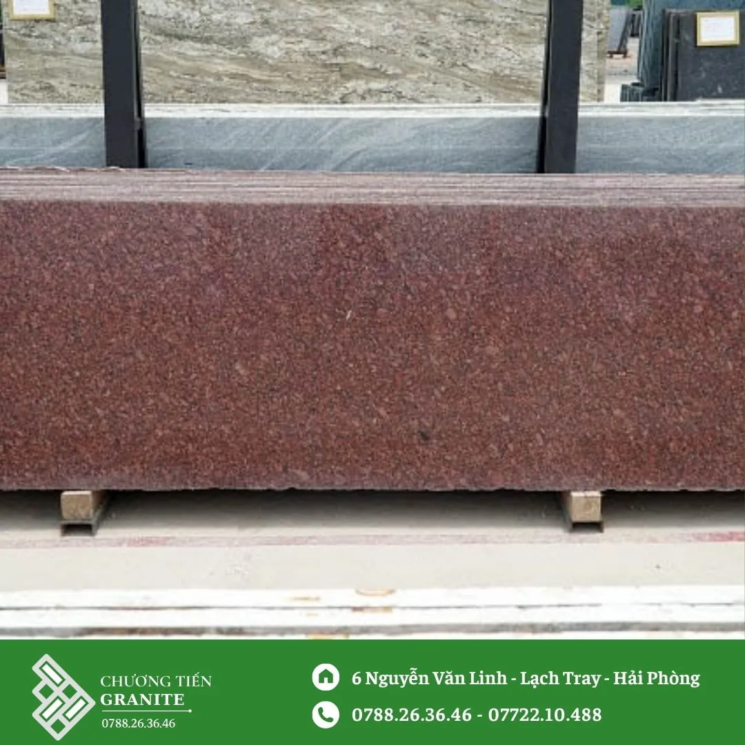 Đá Granite Đỏ Ruby Mới