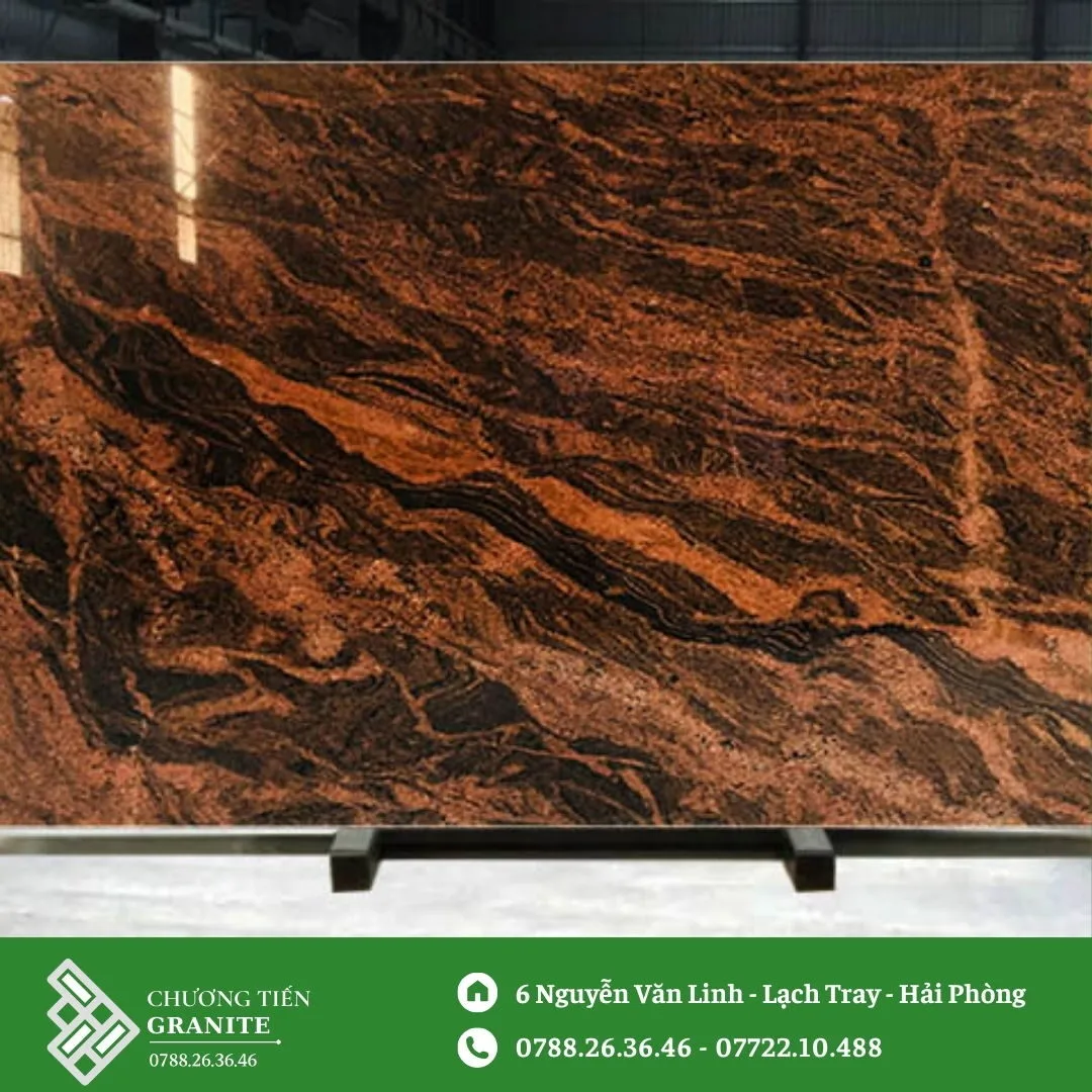 Đá Granite Samuka Red Vân To