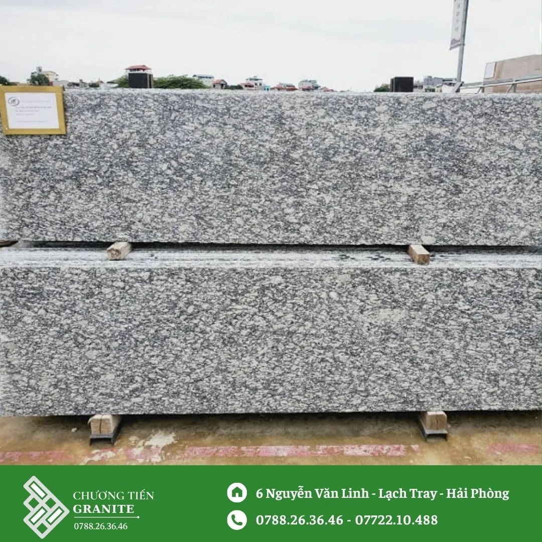 Đá Granite Trắng Mắt Rồng