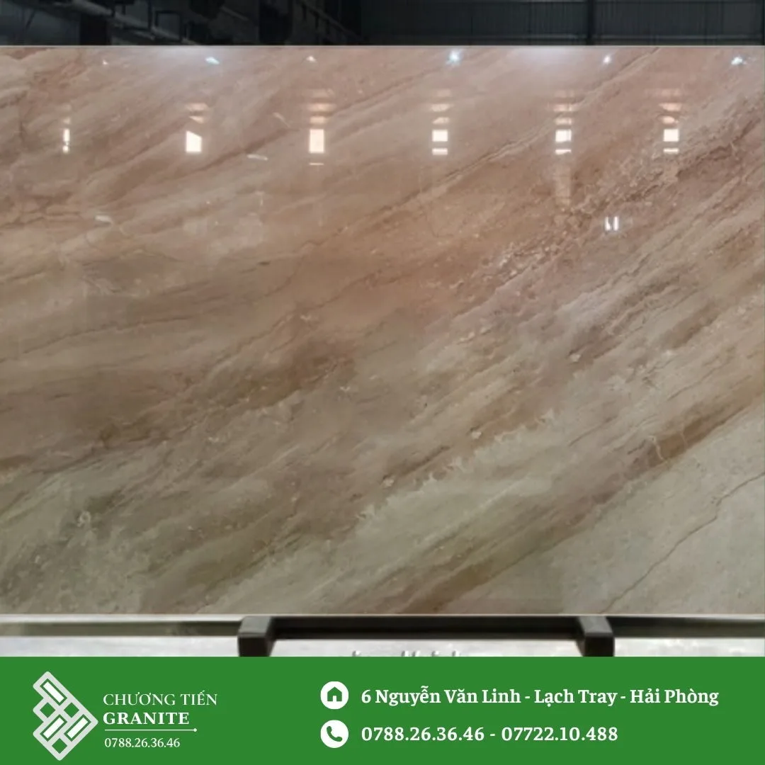 Đá Marble Vân Gỗ Chéo