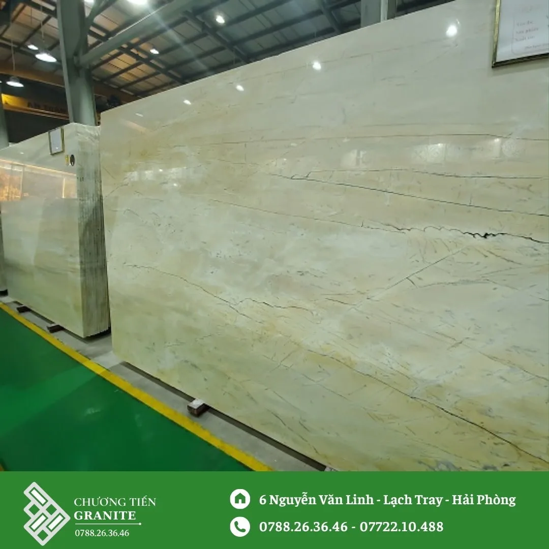 Đá Marble Vàng Ánh Kim