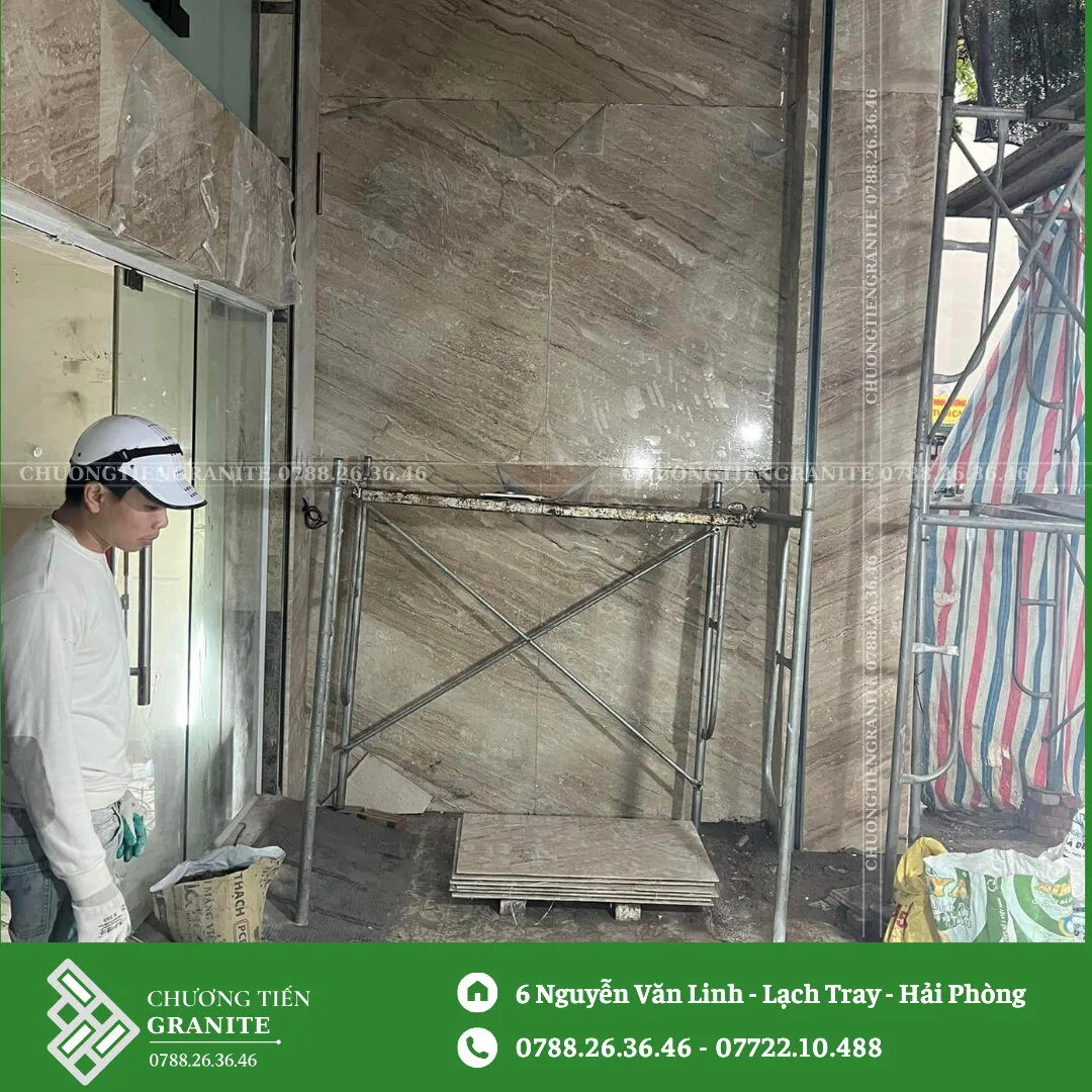 Đá Marble Ốp Mặt Tiền