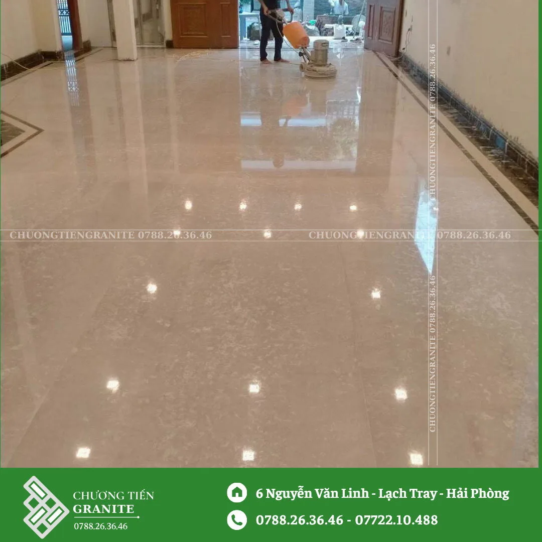Đá Vàng Kem Lát Nền Nhà