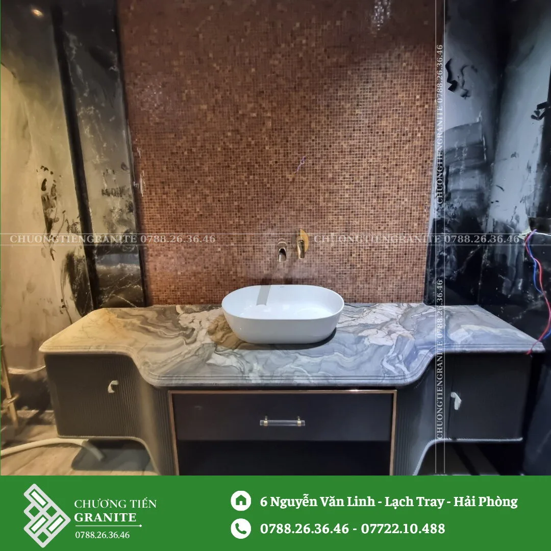 Mẫu Đá Lavabo CT1